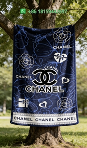 Chanel Throw Blankets